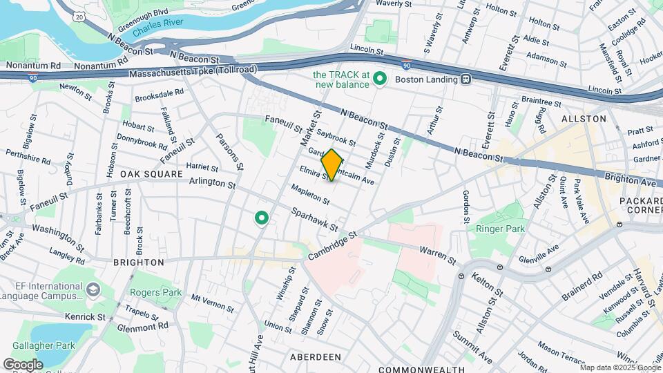 101 Etna St, Unit 1 Map and Location Details