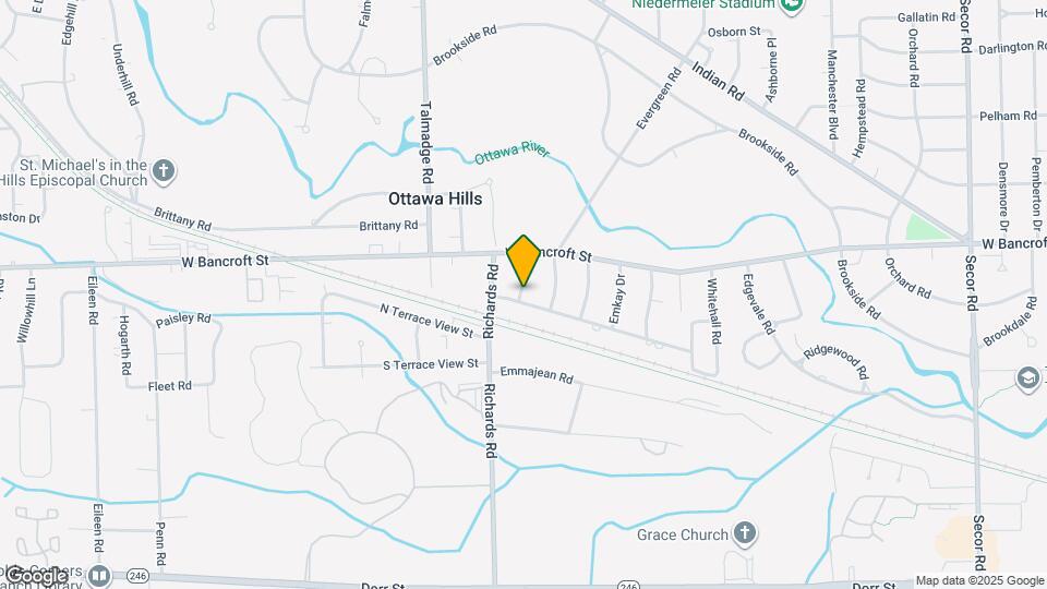 2128 Collinway St, Unit #4 Map and Location Details