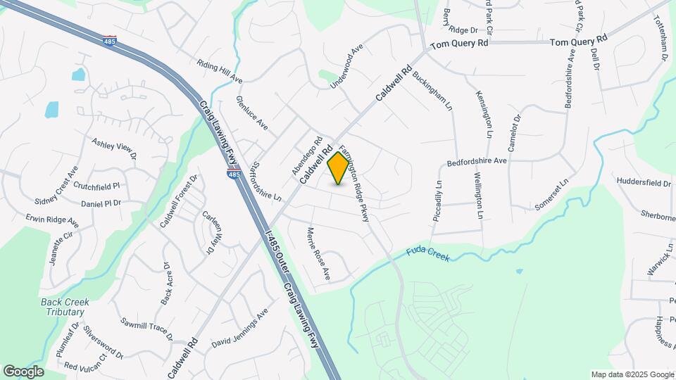 4811 Sunburst Ln Map and Location Details