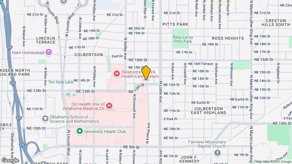1137 NE 13th St Map and Location Details