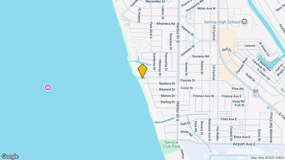 718 Golden Beach Blvd Map and Location Details