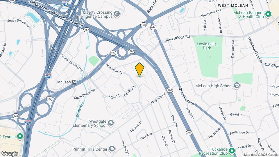 7480 Carriage Hills Dr Map and Location Details