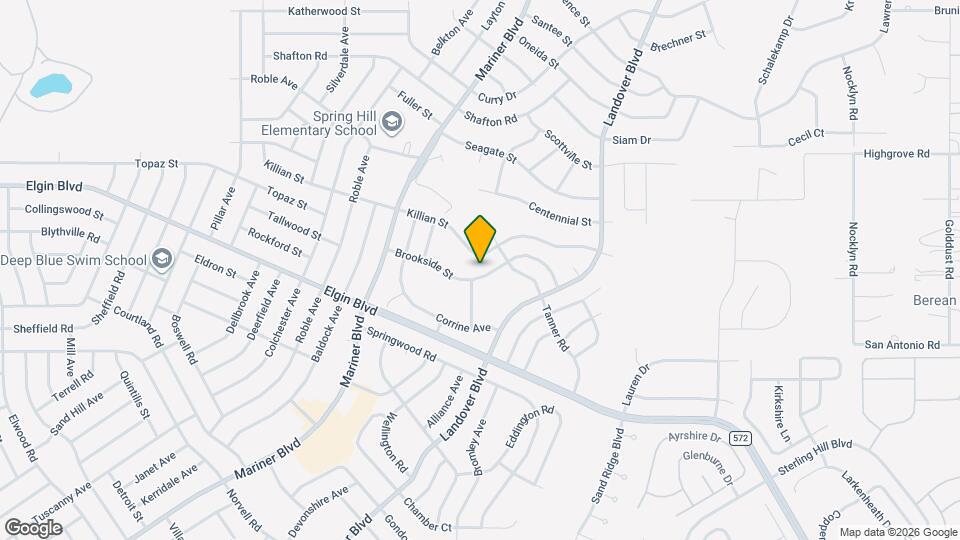 12431 Brookside St Mapa y Detalles de la Ubicación