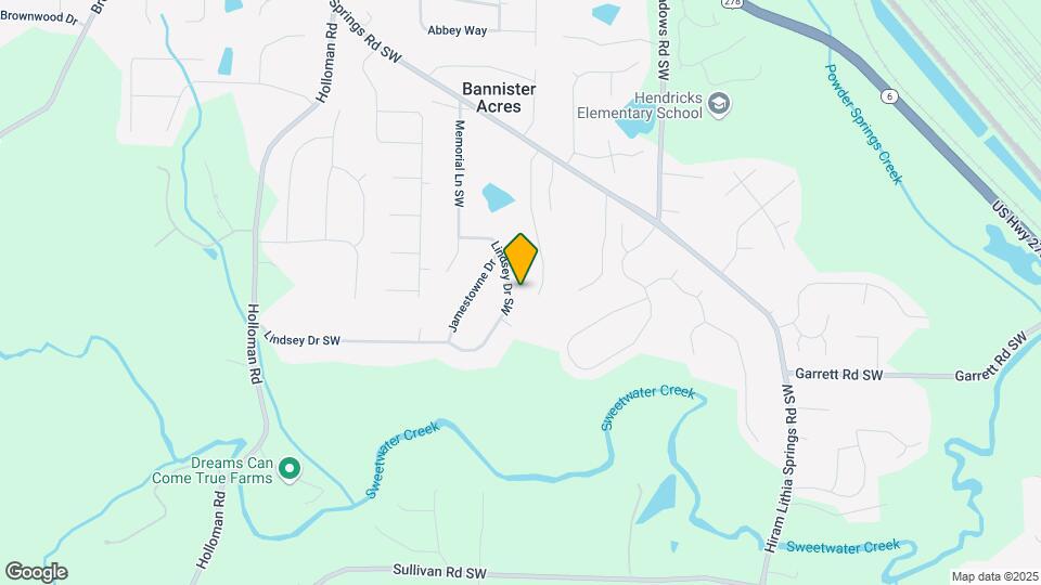 4475 Lindsey Dr SW Map and Location Details
