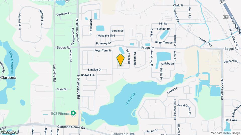 7442 Groveoak Dr Map and Location Details