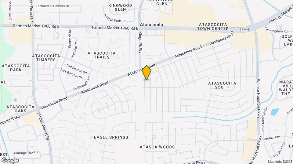 18914 Woodglen Shadows Dr Map and Location Details