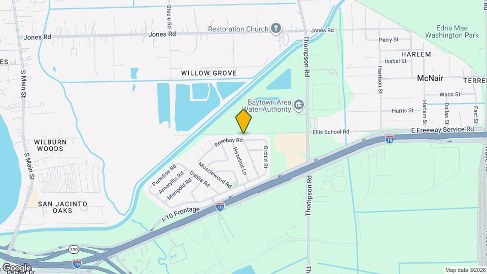1419 Rosebay Rd Mapa y Detalles de la Ubicación