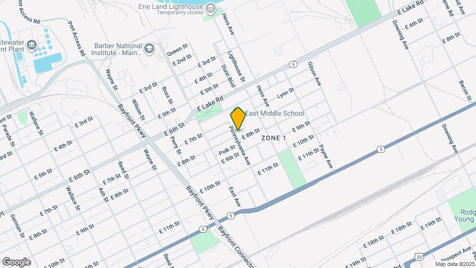 733 Pennsylvania Ave, Unit 2 Map and Location Details