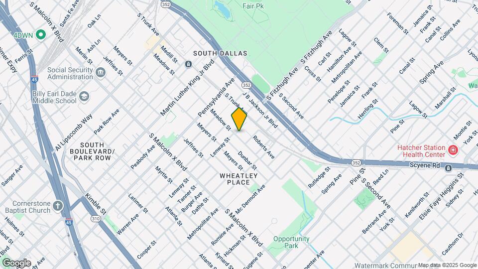 3109 Lenway St Map and Location Details