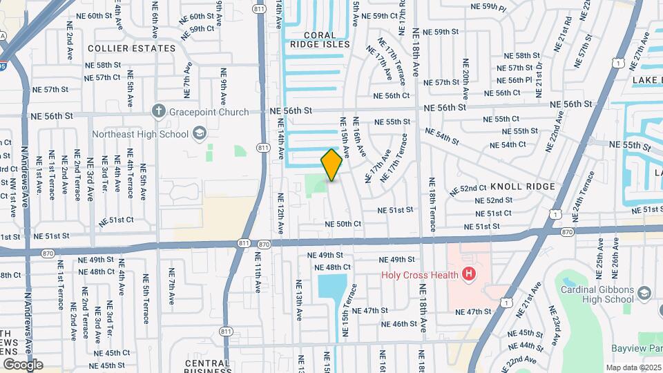 5220 NE 14th Way Map and Location Details