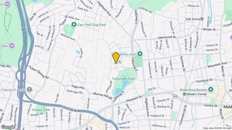 92 Fellsmere Rd, Unit 92 Map and Location Details