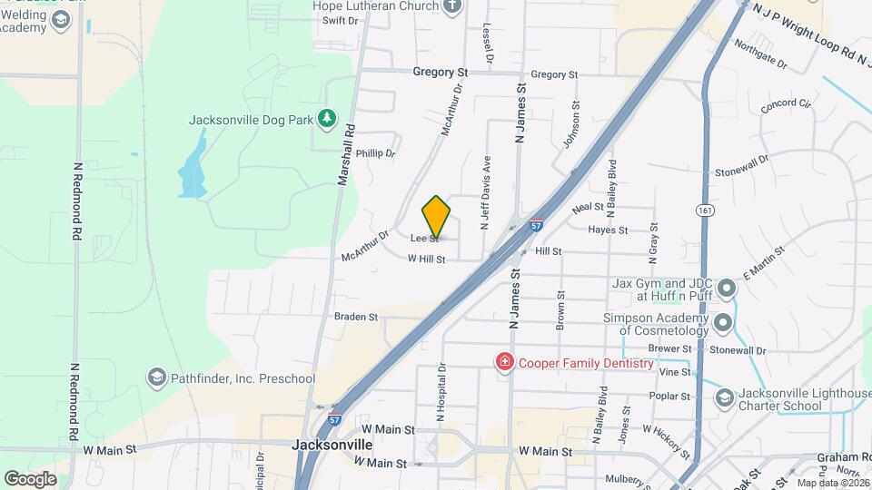 1211 Lee St Map and Location Details