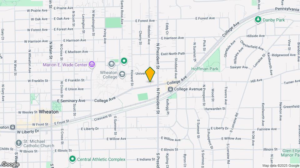 921 College Ave, Unit A Mapa y Detalles de la Ubicación