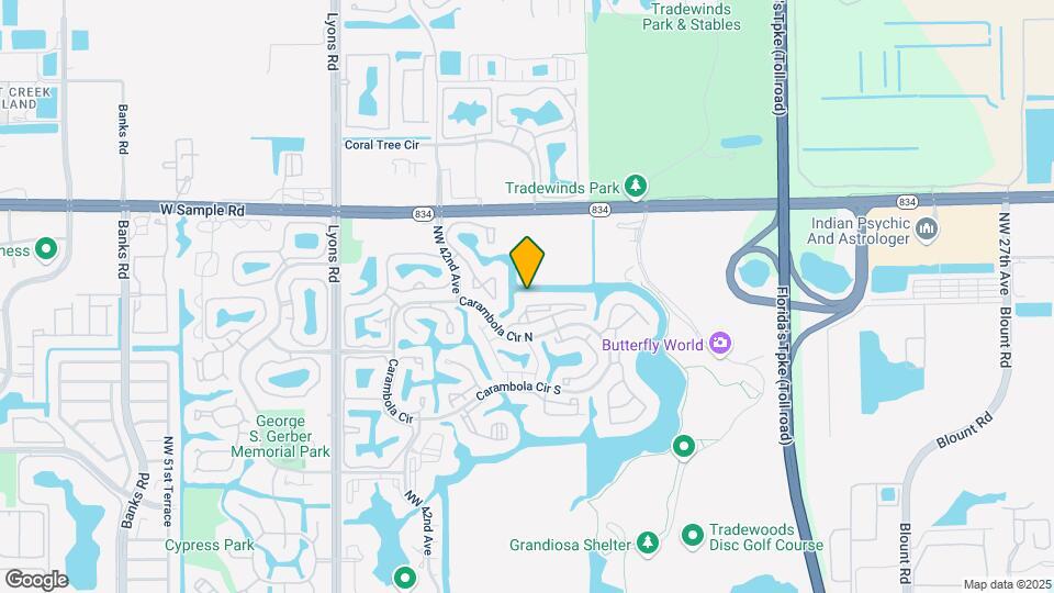 2659 Carambola Cir N Map and Location Details