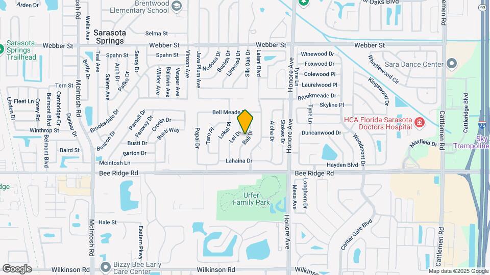 3620 Bali Dr Map and Location Details