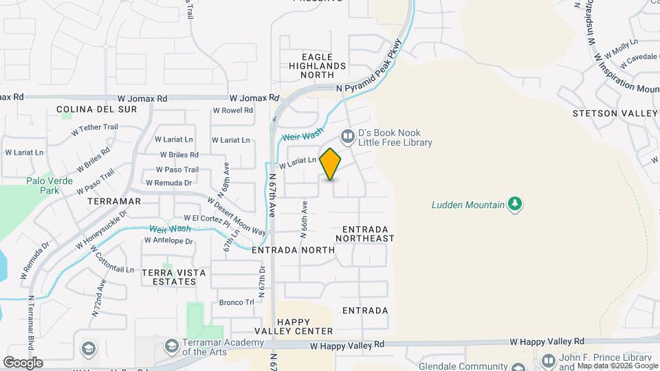 25826 N 65th Ave Mapa y Detalles de la Ubicación