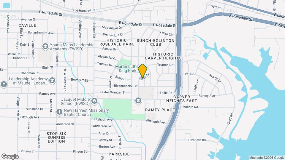 2329 Cass St Map and Location Details