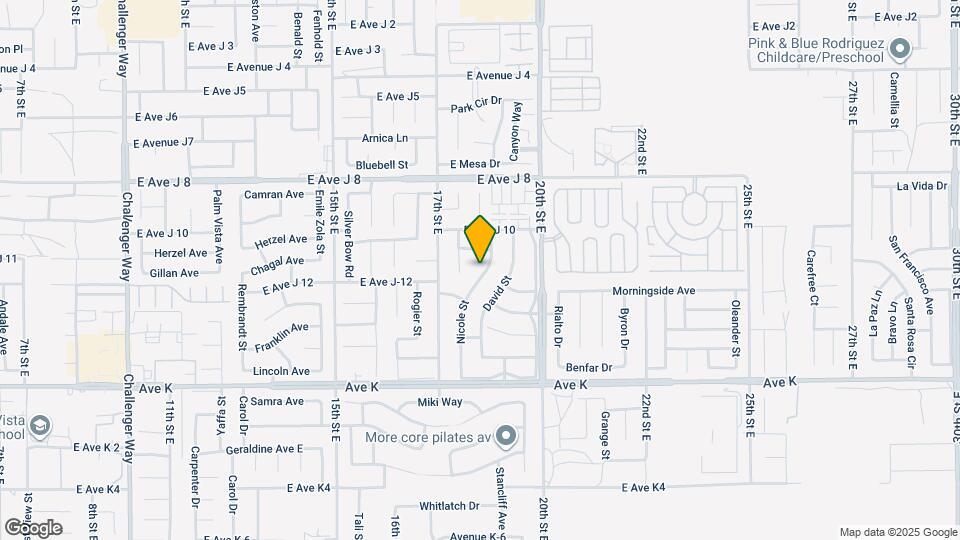 43805 Nicole St Map and Location Details
