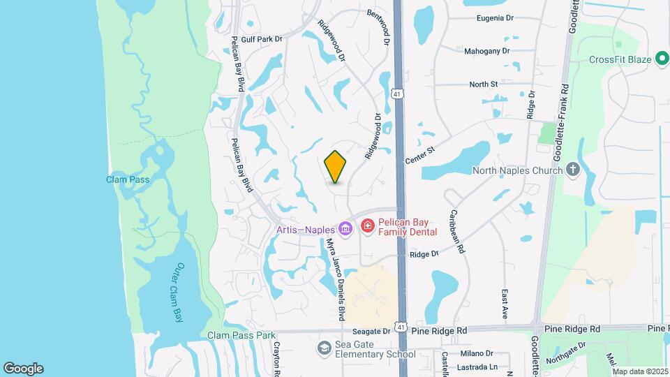 727 Buttonbush Ln Map and Location Details