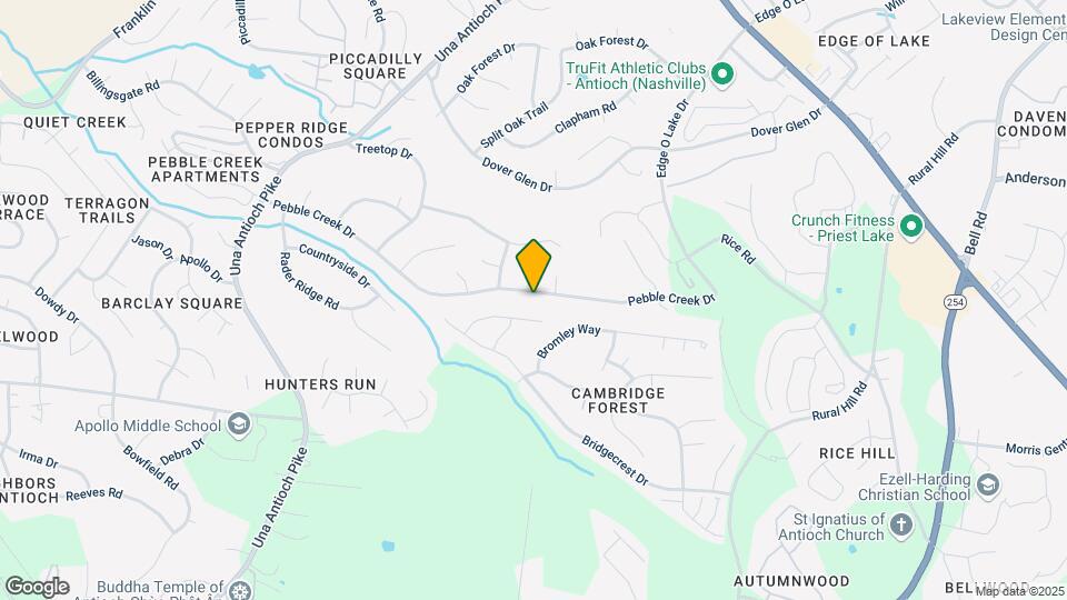 5120 Pebble Creek Dr Map and Location Details