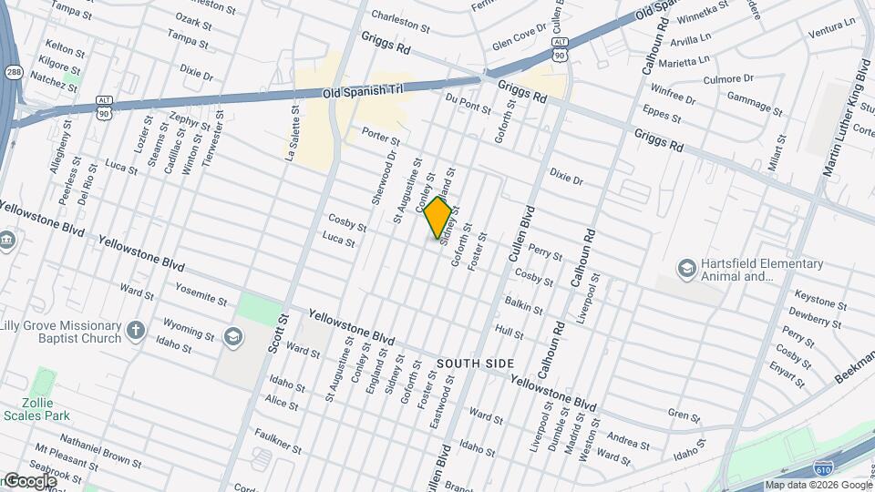 6328 Sidney St Mapa y Detalles de la Ubicación