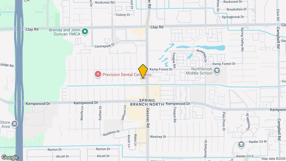 10214 Pinewood Fox Dr Map and Location Details