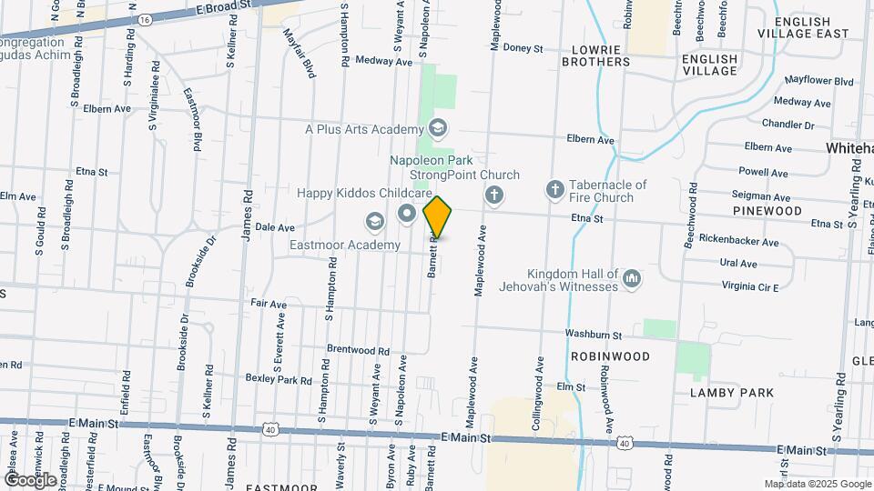 454 Barnett Rd Map and Location Details