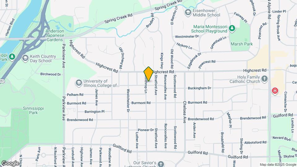 3204 Buckingham Dr Map and Location Details