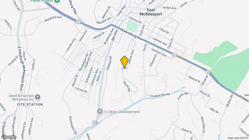 243 James St Mapa y Detalles de la Ubicación