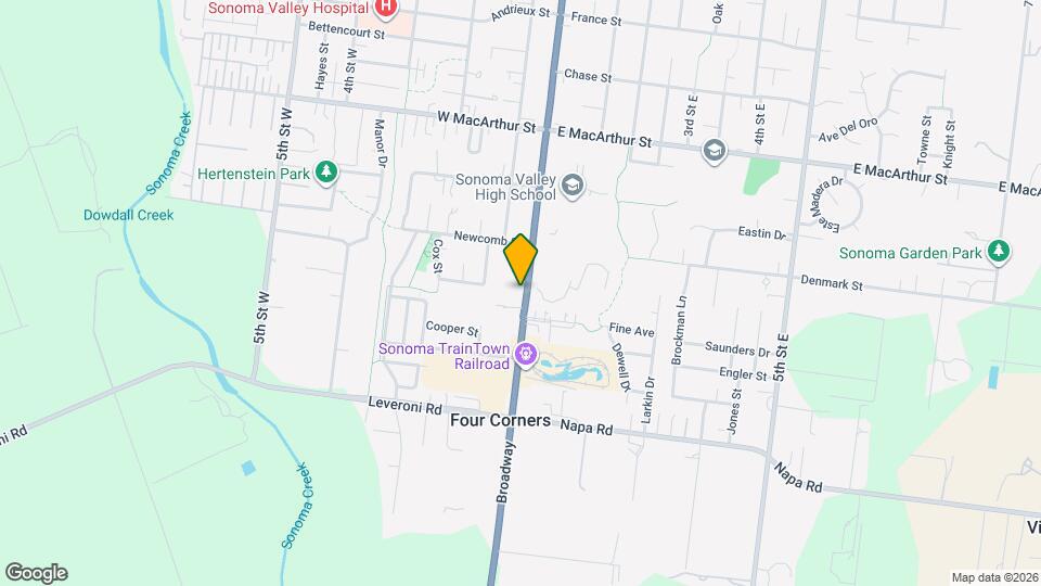 1211-1213 Broadway Mapa y Detalles de la Ubicación