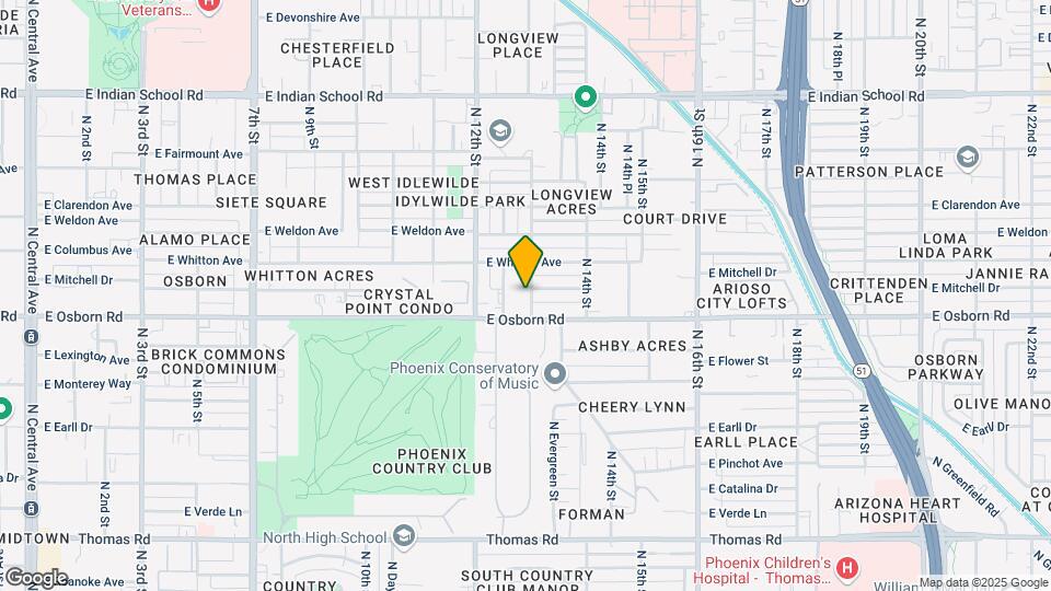 Encanto Townhomes Map and Location Details