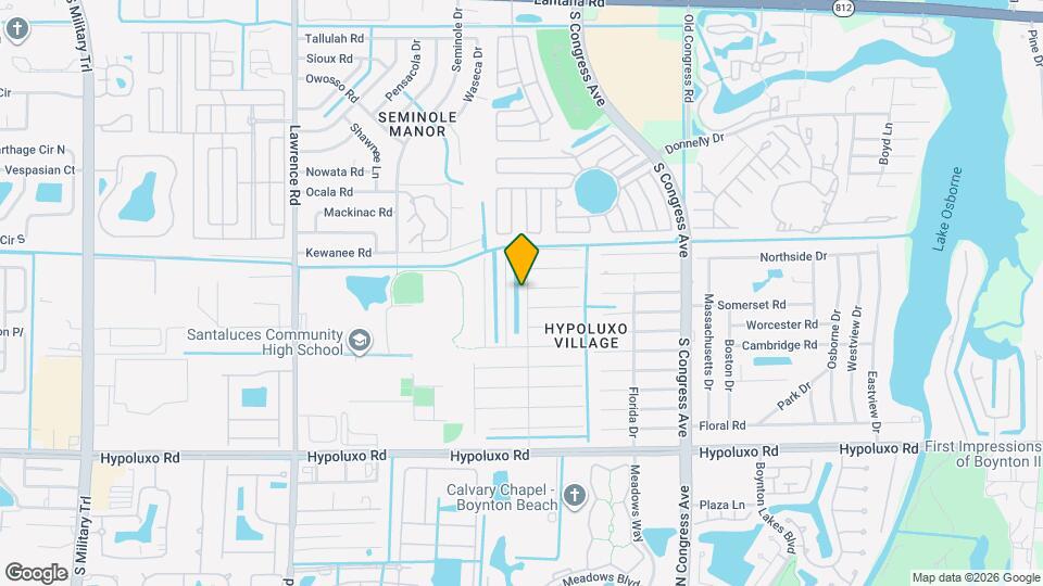 6611 Venetian Dr Map and Location Details