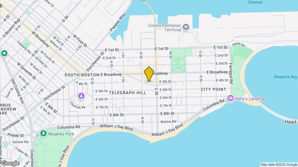 703 E 4th St, Unit 2 Map and Location Details