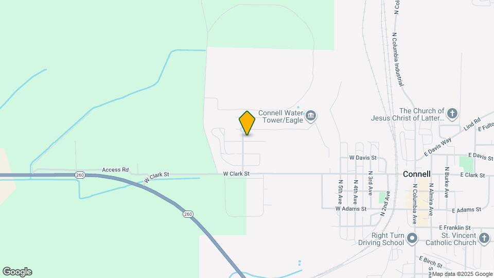 1140 W Edison St Map and Location Details