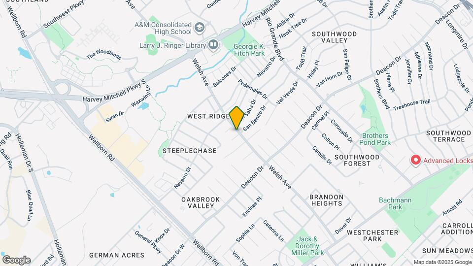 619 San Benito Ct Map and Location Details