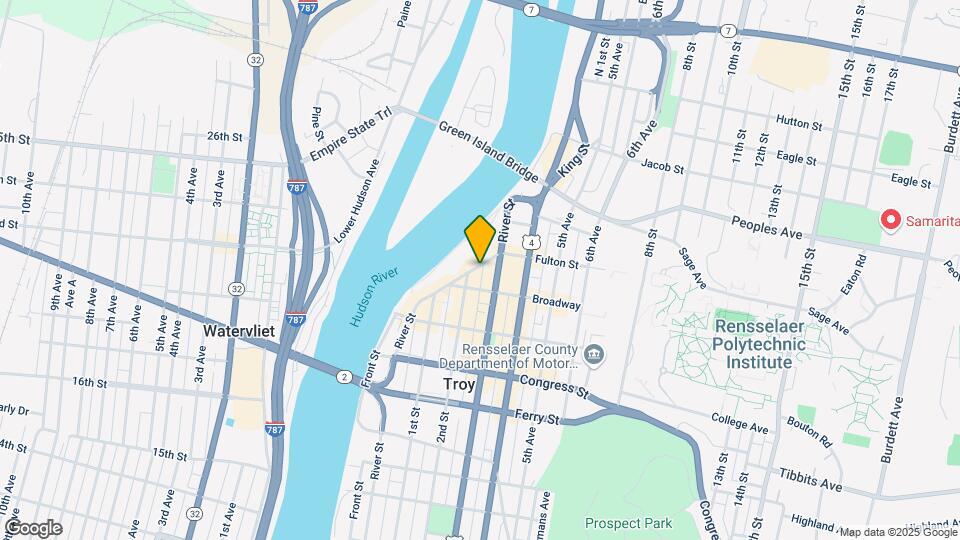 270 River St Mapa y Detalles de la Ubicación
