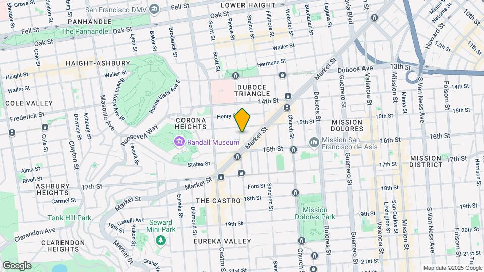 241 Noe St Map and Location Details