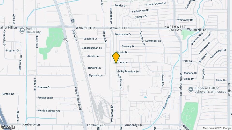 9852 Brockbank Dr Mapa y Detalles de la Ubicación