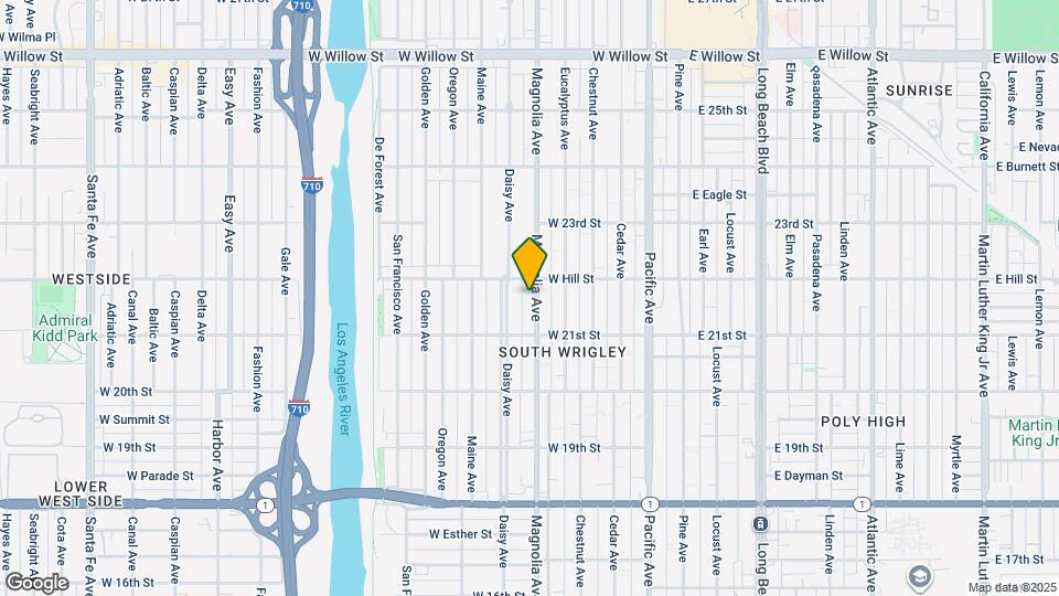 2161 Magnolia Ave Map and Location Details