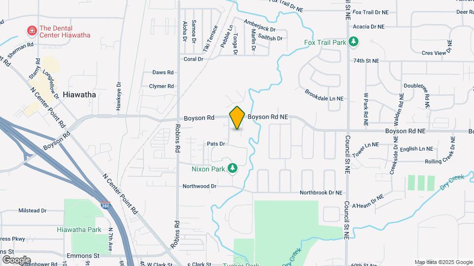 840 Dry Run Creek Ct Mapa y Detalles de la Ubicación