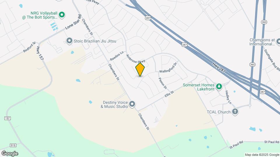 2502 Wallingford Dr Map and Location Details