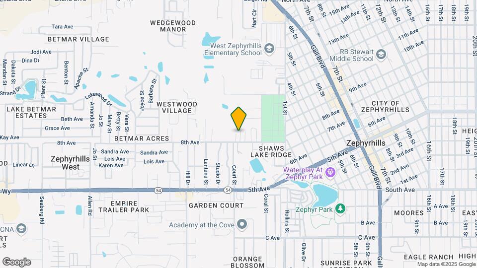 5249 Vineyard St Map and Location Details