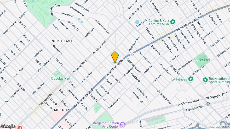 3107-3111 Santa Monica Blvd Map and Location Details