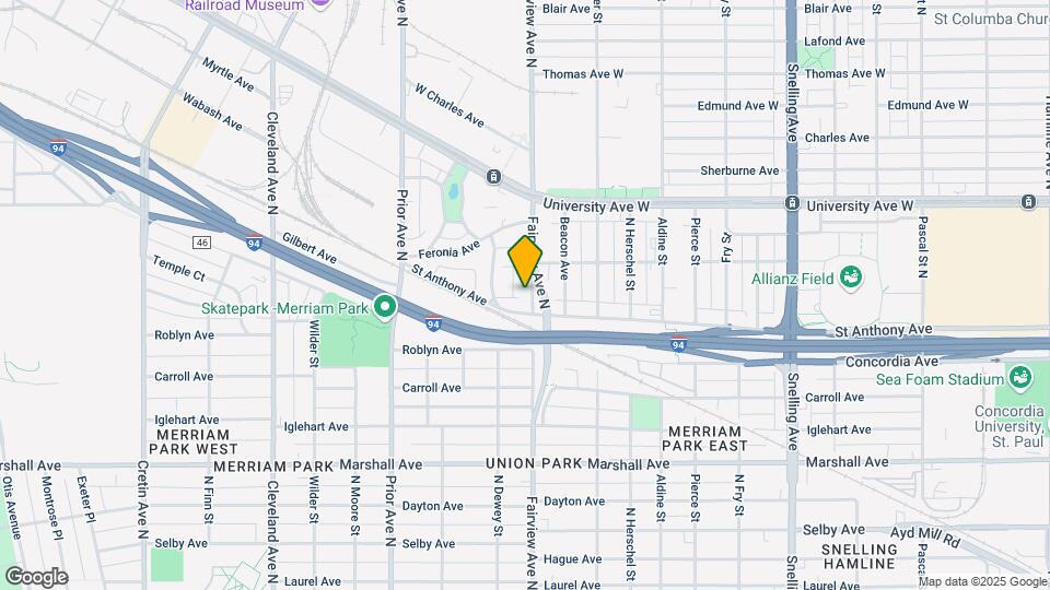 389 Fairview Ave N Unit 1 Map and Location Details