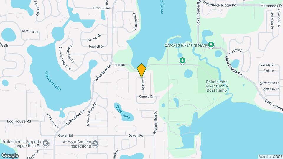 10819 Siena Dr Map and Location Details