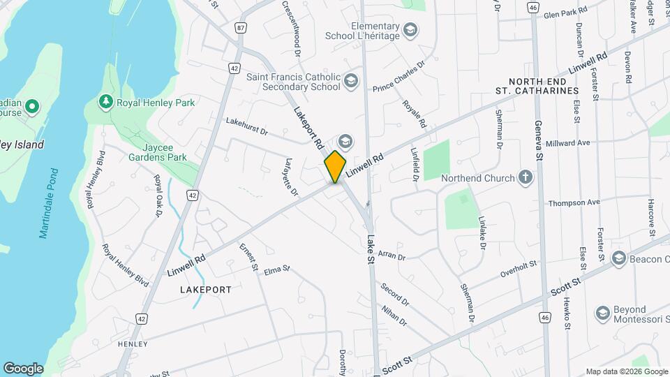 138 Linwell Rd Map and Location Details