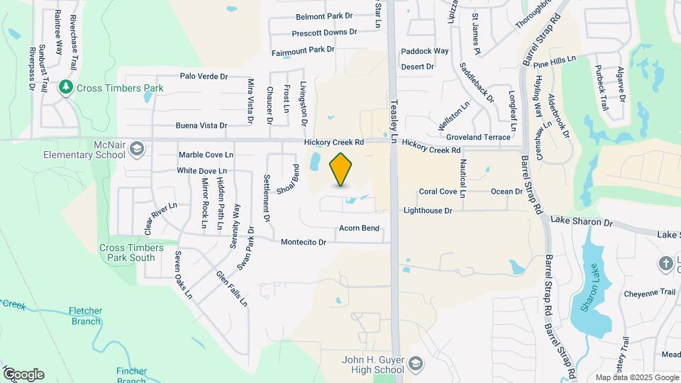2225 Windhaven Dr Map and Location Details