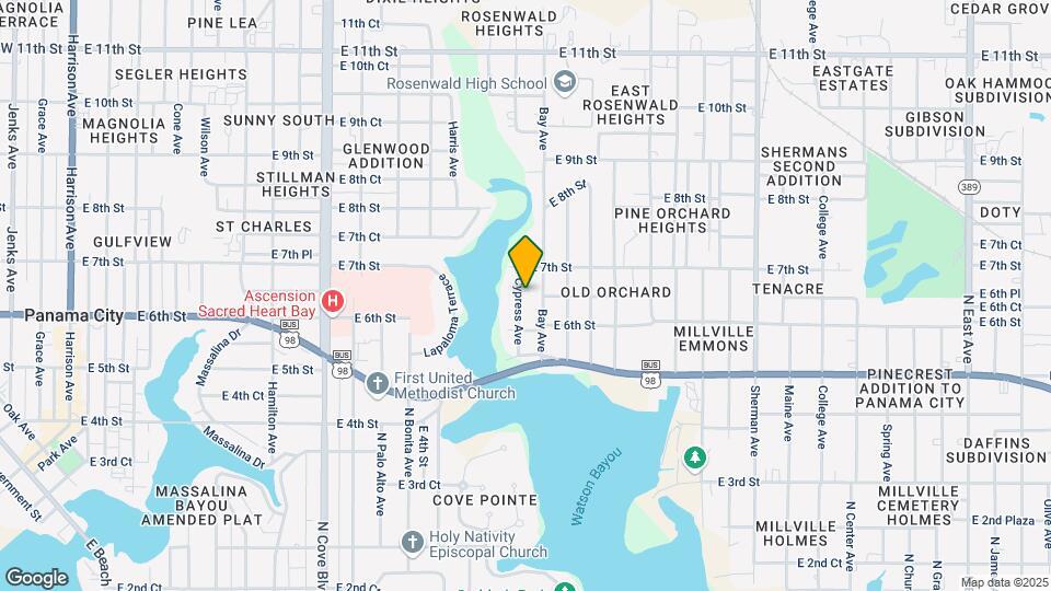662 Cypress Ave, Unit A Map and Location Details