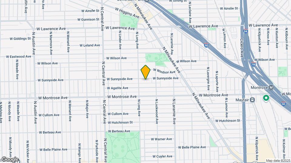 5335 W Sunnyside Ave Mapa y Detalles de la Ubicación