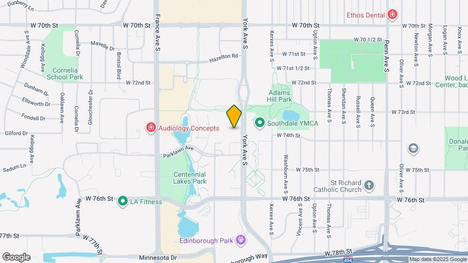 7330 York Ave S Map and Location Details